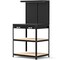 Tool Organizer Workbench with 20 Pieces Hanging Accessories Suitable for Home or Garage Use